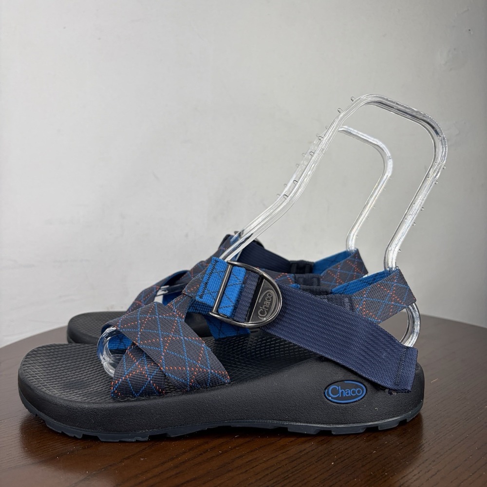 Chaco Mega Z Classic Sandals Men's 9 Blue Hiking Outdoor Trail Strappy J105749